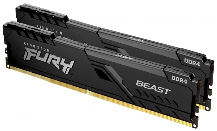 Комплект памяти DDR4 DIMM 32Gb (2x16Gb), 3200MHz Kingston (KF432C16BBK2/32)