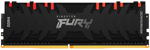 

Память DDR4 DIMM 16Gb, 3600MHz, CL16, 1.35 В, Kingston, FURY Renegade RGB (KF436C16RB1A/16), KF436C16RB1A/16