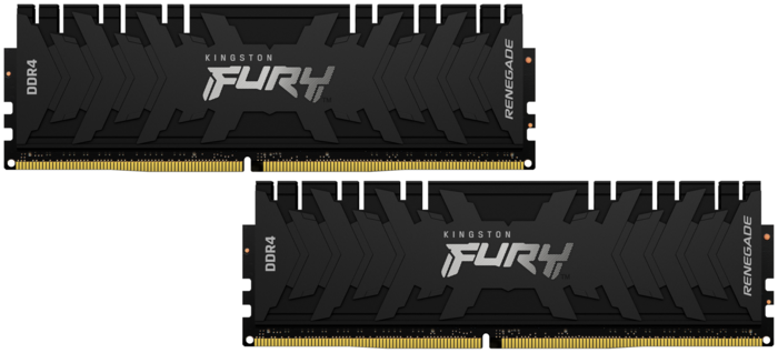 

Комплект памяти DDR4 DIMM 16Gb (2x8Gb), 4000MHz, CL19, 1.35 В, Kingston, FURY Renegade (KF440C19RBK2/16), KF440C19RBK2/16