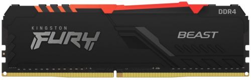 

Память DDR4 DIMM 8Gb, 3000MHz, CL15, 1.35V Kingston FURY Beast RGB (KF430C15BBA/8), KF430C15BBA/8