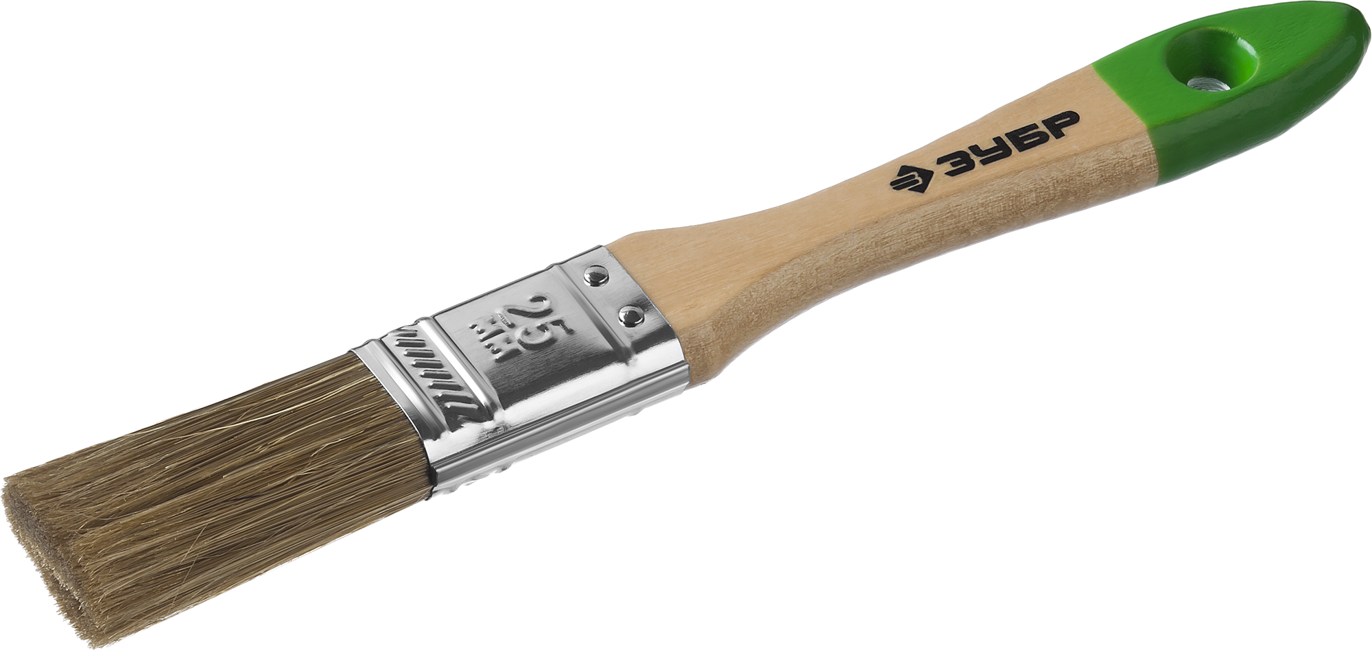 Кисть Зубр, плоская, 2.5 см