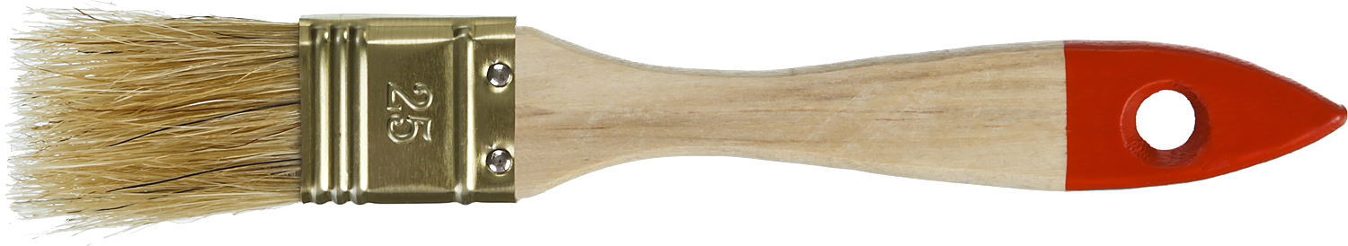 Кисть Зубр, плоская, 2.5 см