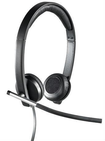

Проводная гарнитура Logitech USB Headset Stereo H650e, USB, черный (981-000519), USB Headset Stereo H650e