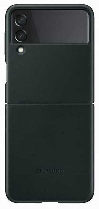 

Чехол Samsung для смартфона Samsung Galaxy Z Flip3, поликарбонат, зеленый (EF-VF711LGEGRU)