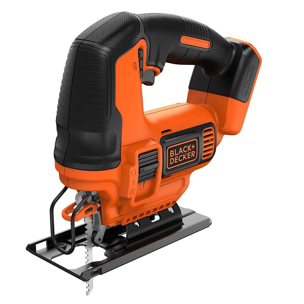 Аккумуляторный лобзик BLACK+DECKER BDCJS18N, маятниковый ход, аккумуляторный (BDCJS18N-XJ)