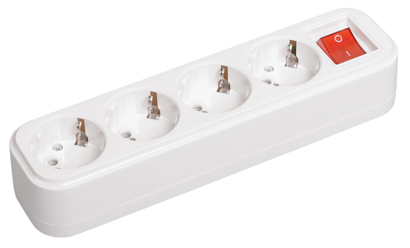 

Розетка IEK CLASSIC К04В, переносная, 4-х постовая, с з/к, 16A, в сборе, IP20, белый (KYP11-16-04-00-ZK), К04В