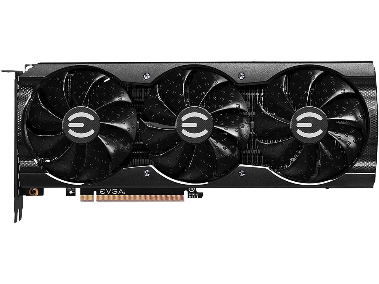 

Видеокарта EVGA NVIDIA GeForce RTX 3080 XC3 ULTRA GAMING, 10Gb DDR6X, 320bit, PCI-E, HDMI, 4DP, Retail (10G-P5-3885-KL LHR), XC3 ULTRA GAMING