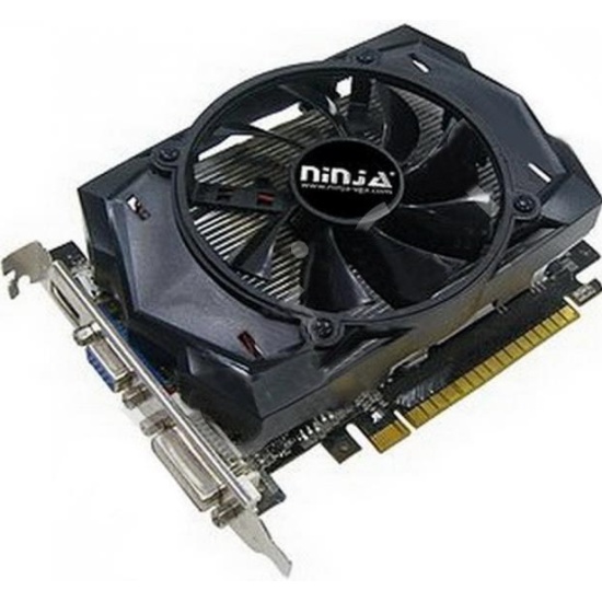 Видеокарта Sinotex Ninja NVIDIA GeForce GT740, 4Gb DDR5, 128bit, PCI-E, VGA, DVI, HDMI, Retail (NH74NP045F) - фото 1