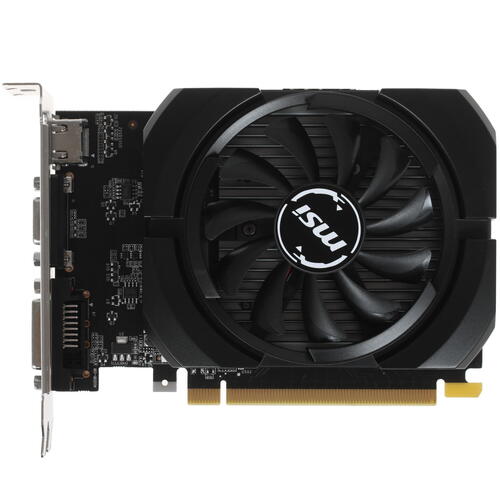 Видеокарта MSI NVIDIA GeForce GT 730, 4Gb DDR3, 64bit, PCI-E, VGA, DVI, HDMI, Retail (N730K-4GD3/OCV1) N730K-4GD3/OCV1 - фото 1