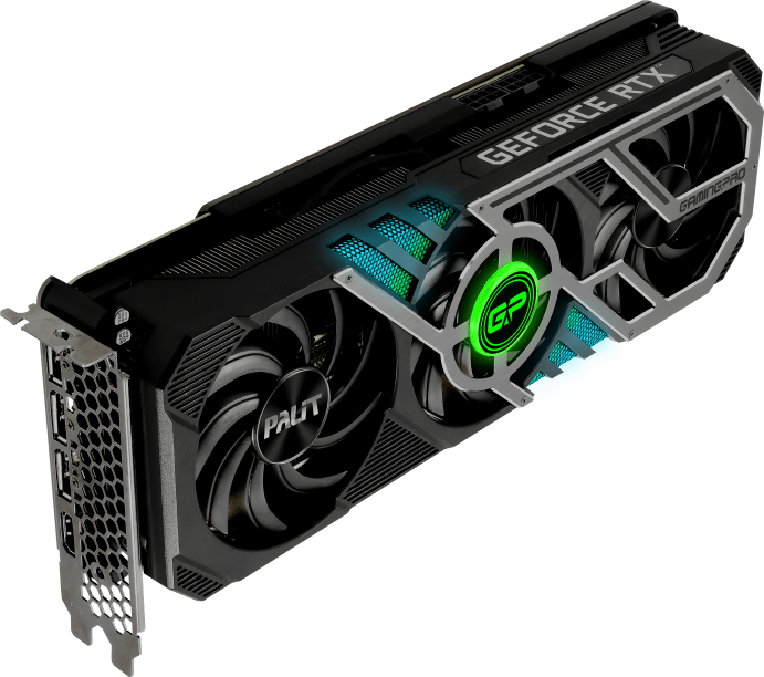 

Видеокарта Palit NVIDIA GeForce RTX 3080 GamingPro V1, 10Gb DDR6X, 320 бит, PCI-E, HDMI, 3DP, Retail (NED3080019IA-132AA V1), GamingPro V1