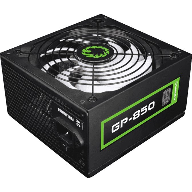 

Блок питания 850 Вт ATX GameMax GP-850, 120 мм, 80 Plus Bronze (GP-850), GP-850