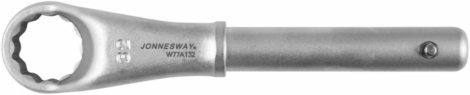 

Ключ гаечный накидной усиленный 32 мм, CrV, Jonnesway W77A132 (046321), W77A132