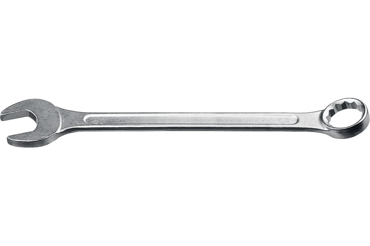 Ключ гаечный комбинированный 30 мм, углеродистая сталь, МЕХАНИК (27016-30)