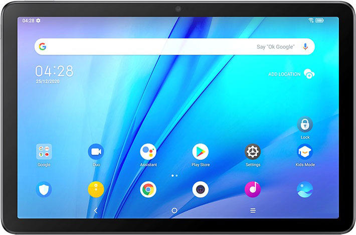 Планшет TCL TAB 10S WIFI 10" 1920x1200 IPS, MediaTek Helio P22T, 3Gb RAM, 32Gb, WiFi, BT, 8000mAh, Android 10.0, серый (9081X-2CLCRU11)