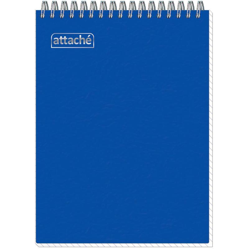 

Блокнот Attache Plastic, A5, клетка, 80 листов, синий (204993), 0
