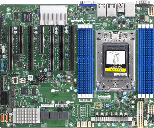 

Материнская плата Supermicro MBD-H12SSL-CT, 1xSocket SP3, 8xDDR4, 5PCI-Ex16, 2PCI-Ex8, 8SATA3, 2x10GLAN, IPMI, 6xUSB 3.0, VGA, ATX, Retail (MBD-H12SSL-CT-O), MBD-H12SSL-CT