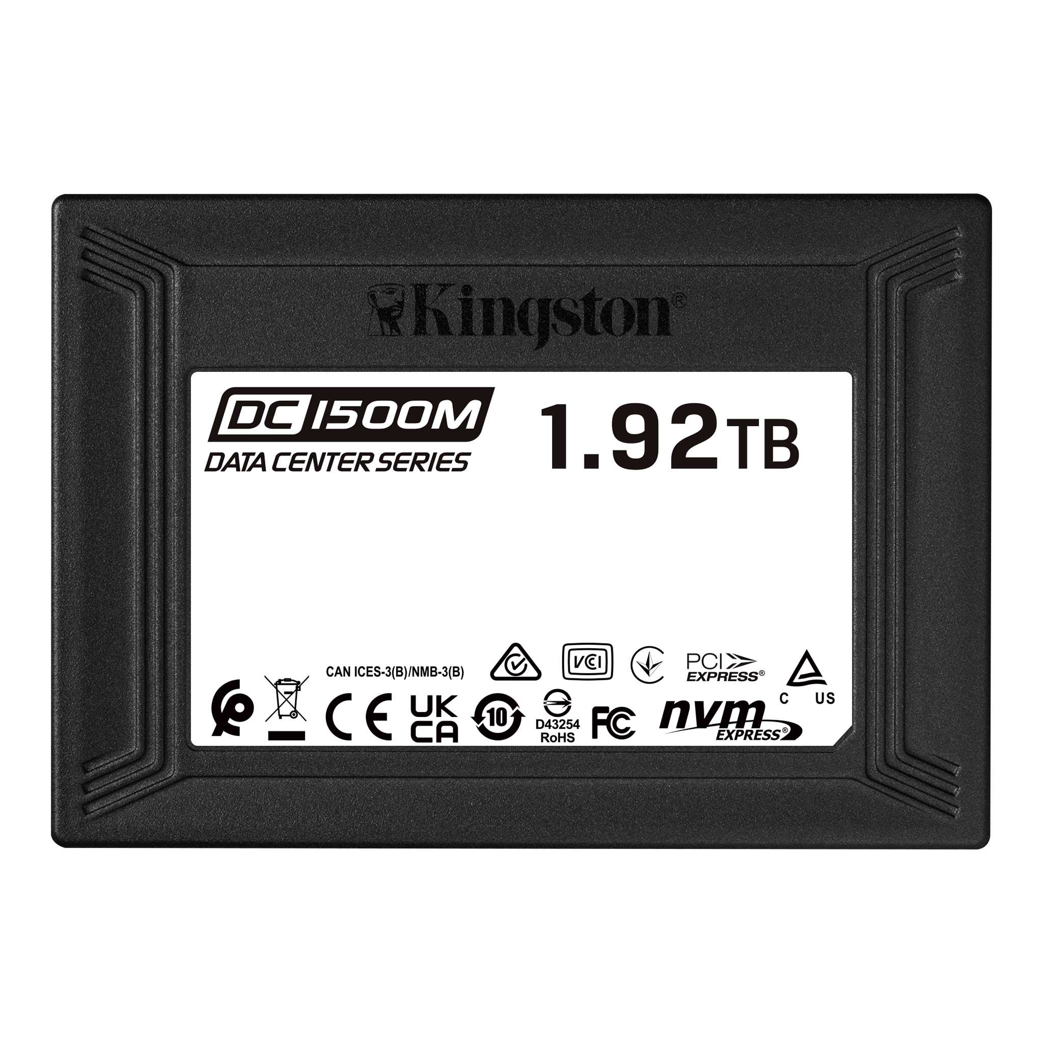 Твердотельный накопитель (SSD) Kingston 1.92Tb DC1500M, U.2 2.5", PCI-E, NVMe (SEDC1500M/1920G)