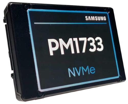 

Твердотельный накопитель (SSD) Samsung 7.68Tb PM1733, U.2 2.5", PCI-E, NVMe (MZWLJ7T6HALA-00007)
