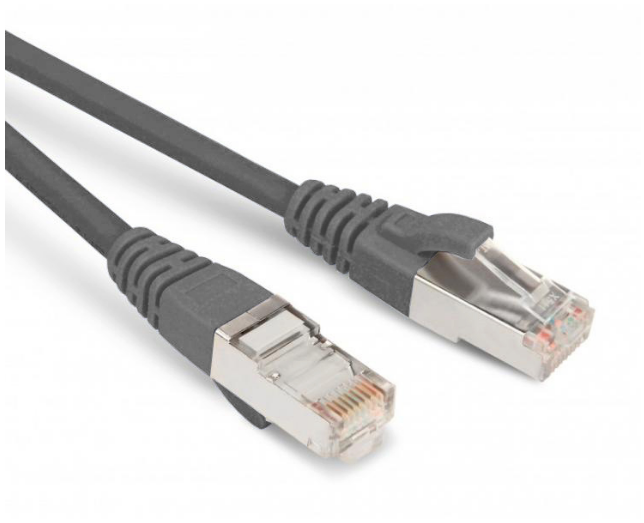 

Патч-корд SF/UTP кат.6a, 1м, RJ45-RJ45, серый, LSZH, экранированный, Hyperline (PC-LPM-SFTP-RJ45-RJ45-C6a-1M-LSZH-GY)