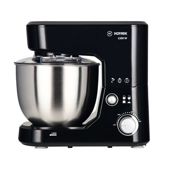 

Миксер планетарный HOTTEK HT-977 1200Вт, черный (HT-977-003), HT-977