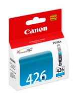 

Картридж струйный Canon CLI-426C (4557B001), голубой, оригинальный, объем 9 мл, ресурс 460 страниц для Canon Canon PIXMA-iP4840 / iP4940 / iX6540 / MG5140 / MG5240 / MG5340 / MG6140 / MG6240 / MG8140 / MG8240 / MX714 / MX884 / MX894, CLI-426C