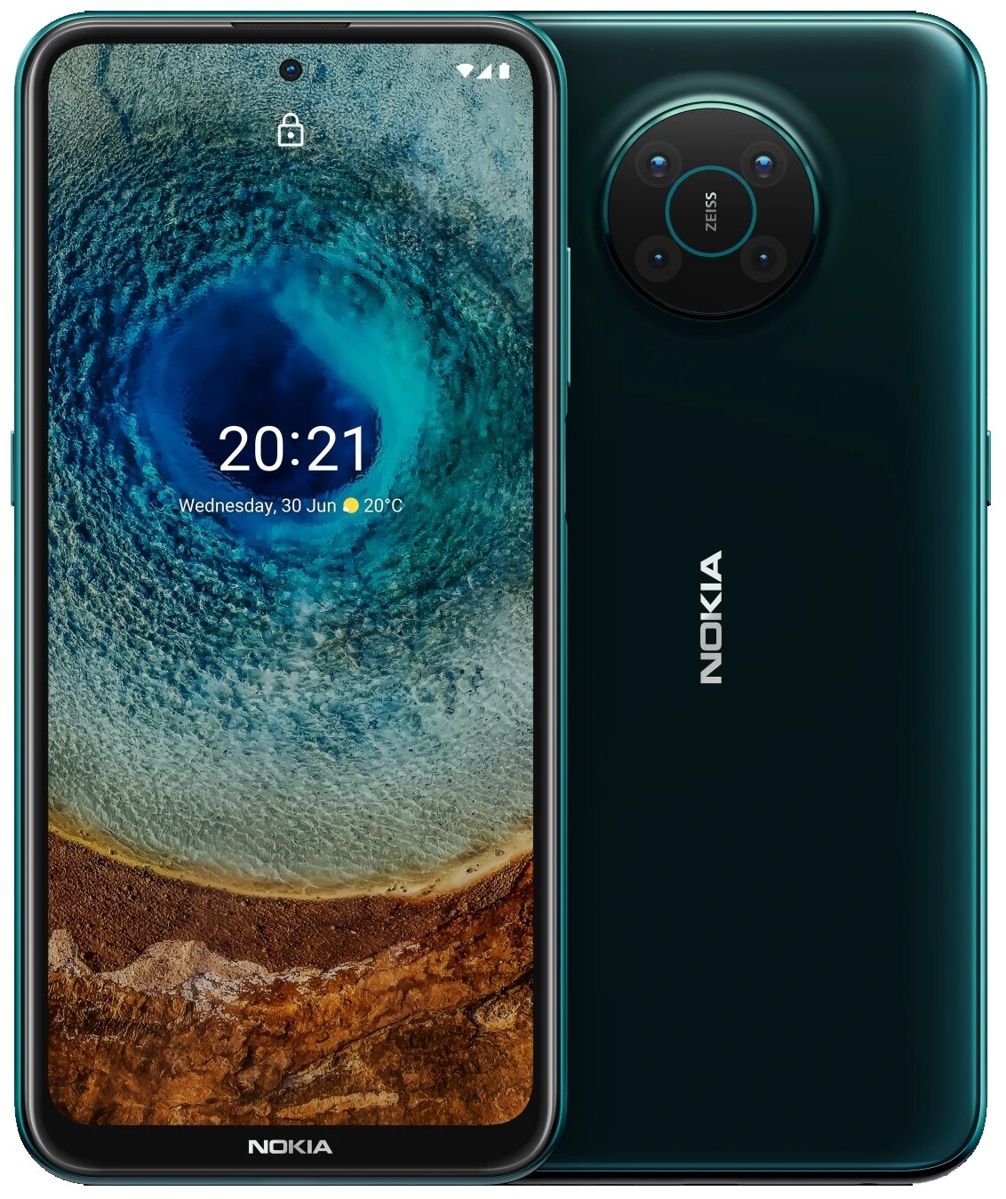 

Смартфон Nokia X10, 6.67" 1080x2400 IPS, Qualcomm Snapdragon 480, 6Gb RAM, 128Gb, 3G/4G, NFC, Wi-Fi, BT, 4xCam, 2-Sim, 4470mAh, USB Type-C, Android 11, зеленый (101SCALTH019), X10