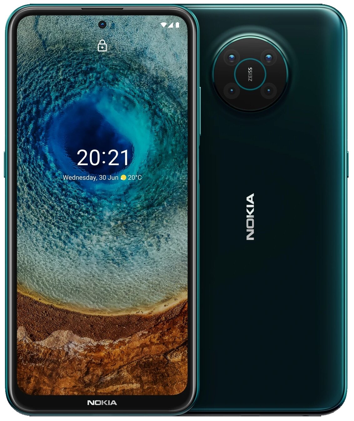 Смартфон Nokia X10 6Gb/128Gb Android зеленый (101SCALTH019), 936312 купить  в Новосибирске в интернет-магазине e2e4