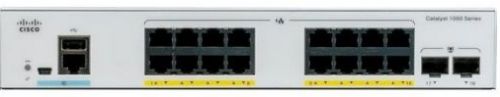 

Коммутатор Cisco C1000-16FP-2G-L, управляемый, кол-во портов: 16x1 Гбит/с, кол-во SFP/uplink: SFP 2x1 Гбит/с, установка в стойку, PoE: 16x30Вт (макс. 240Вт) (C1000-16FP-2G-L), C1000-16FP-2G-L