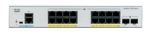 

Коммутатор Cisco C1000-16T-2G-L, управляемый, кол-во портов: 16x1 Гбит/с, кол-во SFP/uplink: SFP 2x1 Гбит/с, установка в стойку (C1000-16T-2G-L), C1000-16T-2G-L