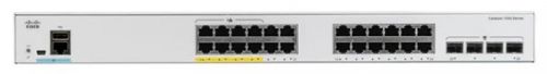 

Коммутатор Cisco Catalyst C1000, управляемый, кол-во портов: 24x1 Гбит/с, кол-во SFP/uplink: SFP+ 4x10 Гбит/с, установка в стойку (C1000-24T-4X-L), C1000
