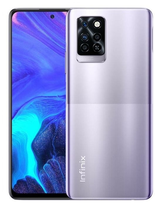 

Смартфон Infinix Note 10 Pro, 6.95" 1080x2460 IPS, MediaTek Helio G95, 8Gb RAM, 128Gb, 3G/4G, NFC, Wi-Fi, BT, 4xCam, 2-Sim, 5000mAh, USB Type-C, Android 11, фиолетовый, Note 10 Pro