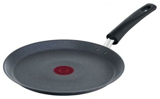 

Сковорода блинная Tefal Natural ON G2803802, 25см, алюминий, антипригарное покрытие, серый без крышки (2100121235), G2803802
