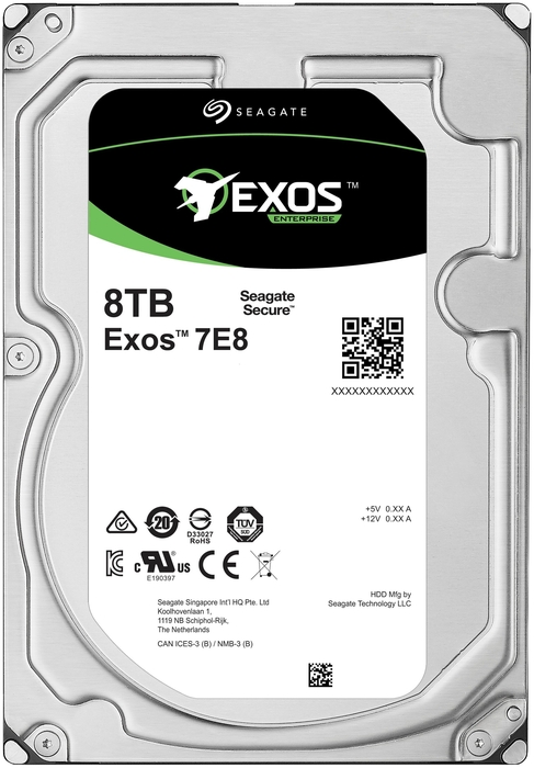 Жесткий диск (HDD) Seagate 8Tb, 3.5", 7.2K, SAS 12Gb/s