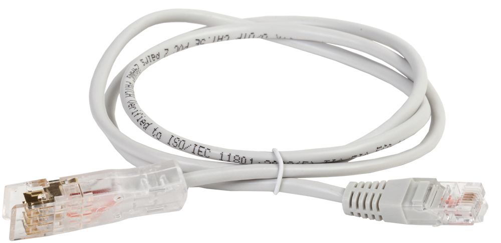 

Патч-корд U/UTP кат.5e, 2м, 110-RJ45, серый, ITK (PC01-11045-2P2M)