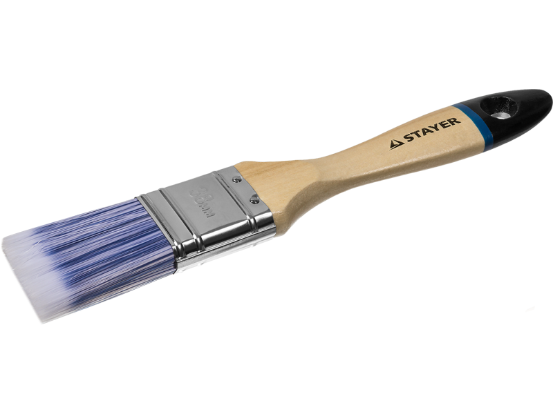Кисть STAYER, плоская, 3.8 см