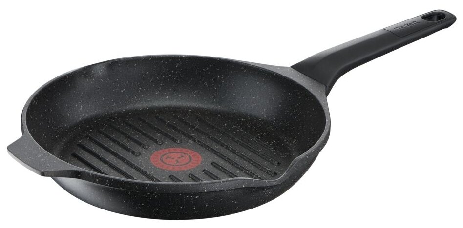 

Сковорода-гриль Tefal Delicio E2324074, 26см, алюминий, антипригарное покрытие, черный без крышки (2100118216), E2324074