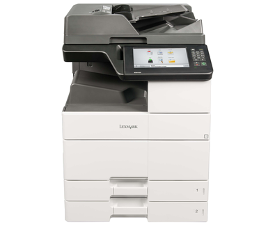 

МФУ лазерный Lexmark MX910de, A3, ч/б, 45стр/мин (A4 ч/б), 2400x600 dpi, дуплекс, ДАПД-100 листов, факс, сетевой, USB (26Z0200), MX910de