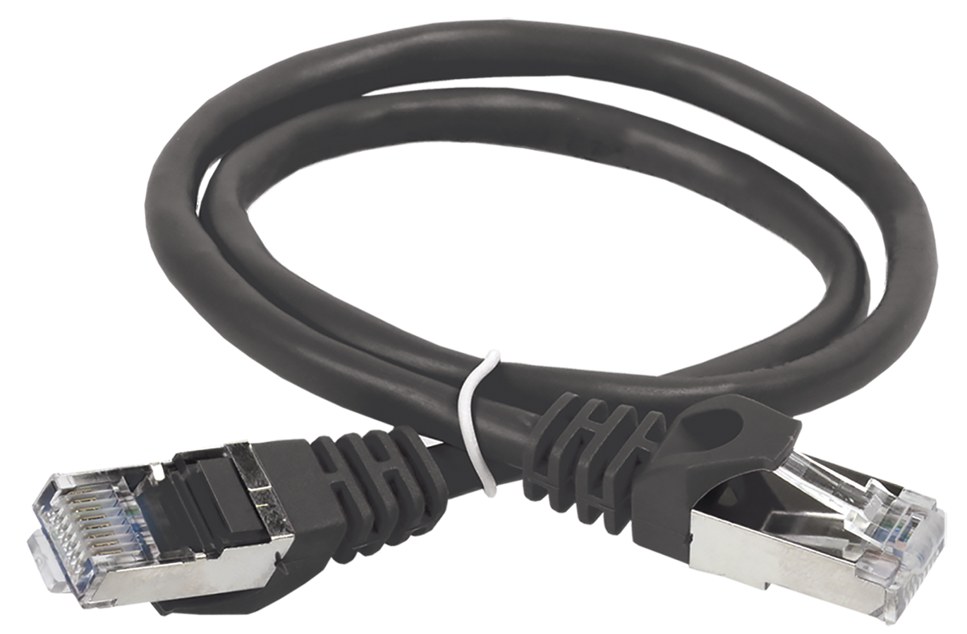 

Патч-корд F/FTP кат.6, 2м, RJ45-RJ45, черный, LSZH, экранированный, ITK (PC09-C6FL-2M)