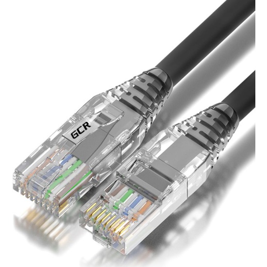 

Патч-корд UTP кат.5e, 0.5м, RJ45-RJ45, черный, LSZH, Greenconnect GCR (GCR-52630)