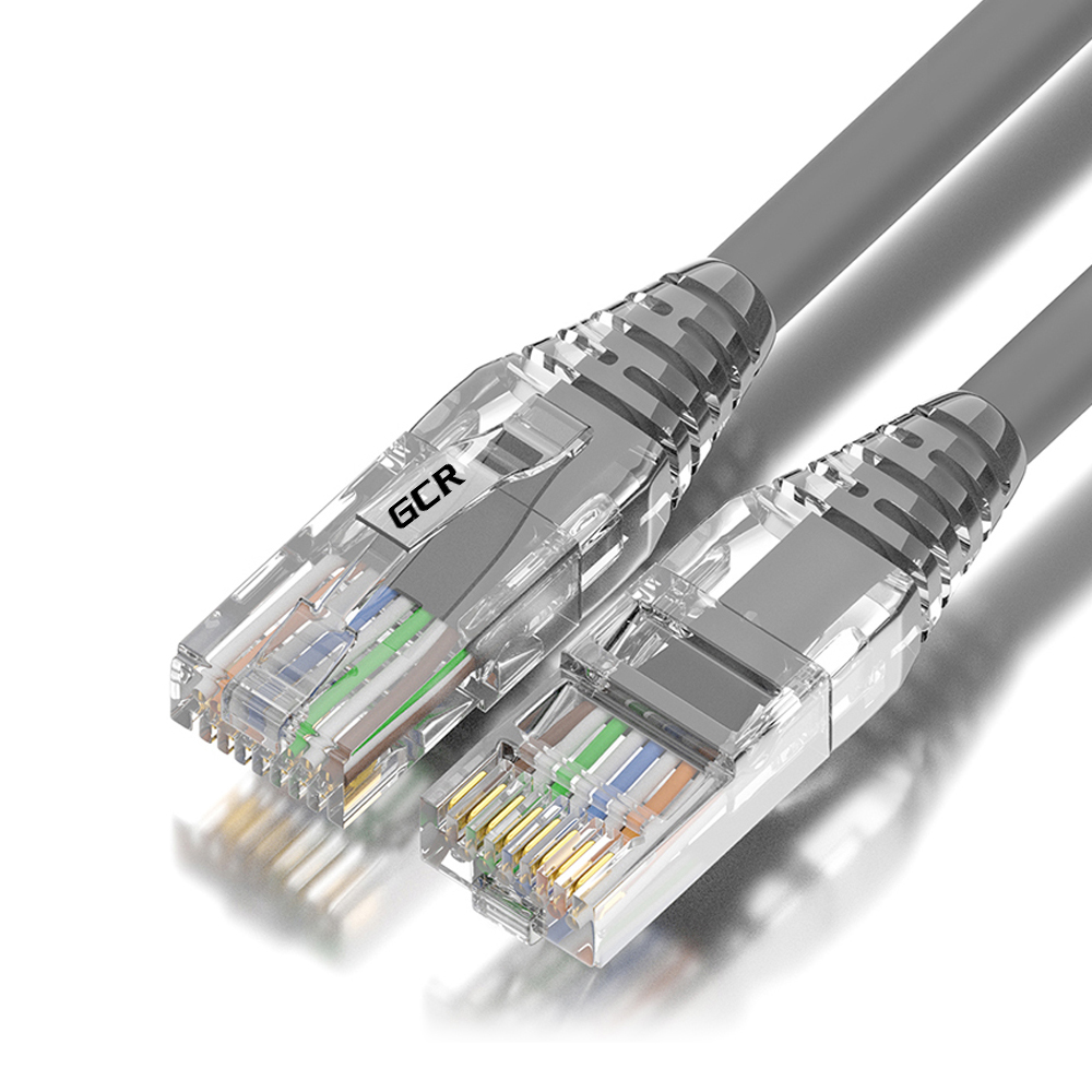 

Патч-корд UTP кат.5e, 3м, RJ45-RJ45, серый, LSZH, Greenconnect GCR (GCR-52676)