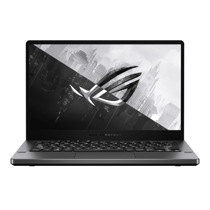 

Ноутбук ASUS ROG Zephyrus G14 GA401QC-K2143T 14" 2560x1440, AMD Ryzen 7 5800HS 2.8GHz, 16Gb RAM, 512Gb SSD, NVIDIA GeForce RTX 3050-4Gb, WiFi, BT, W10, серый (90NR05T6-M02310), GA401QC-K2143T