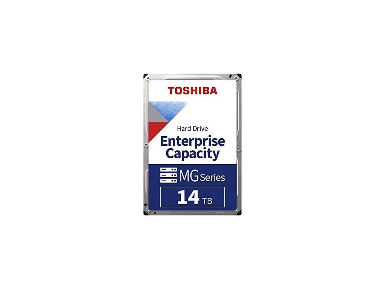 

Жесткий диск (HDD) Toshiba 14Tb Enterprise Capacity, 3.5", 7.2K, 512Mb, SATA3 (MG08ACA14TE)