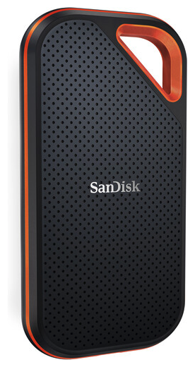 

Внешний твердотельный накопитель (SSD) SanDisk 2Tb Extreme PRO Portable SSD V2, USB 3.2 Type-C, черный (SDSSDE81-2T00-G25), SDSSDE81-2T00-G25