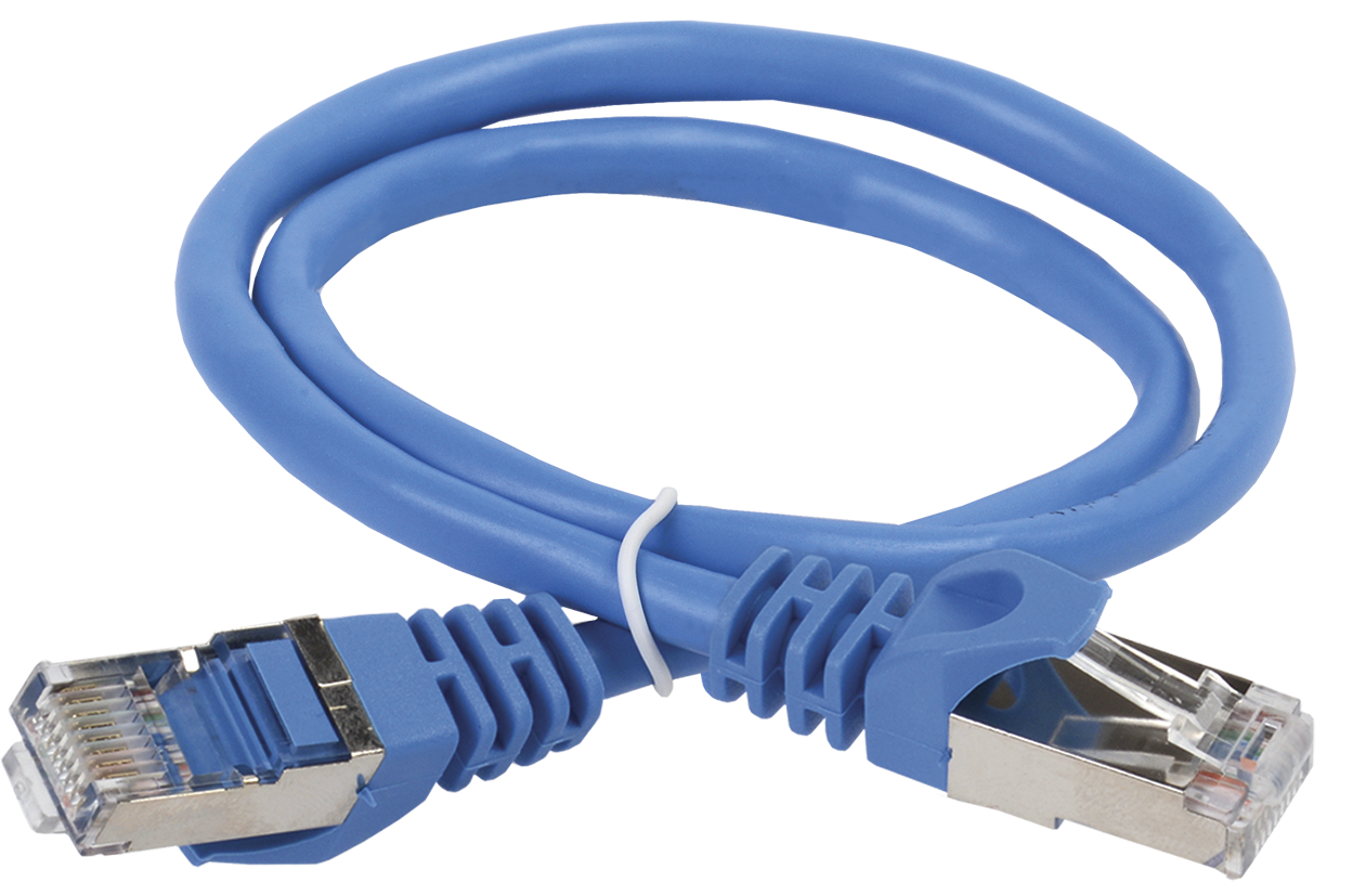 Патч-корд UTP кат.5e, 1.5м, RJ45-RJ45, синий, ITK (PC03-C5EU-1M5)