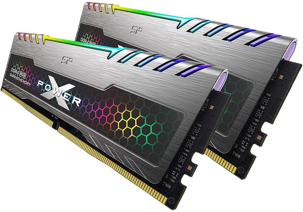 

Комплект памяти DDR4 DIMM 16Gb (2x8Gb), 3600MHz, CL18, 1.35 В, Silicon Power, XPower Turbine RGB (SP016GXLZU360BDB), SP016GXLZU360BDB