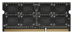 

Память DDR3 SODIMM 8Gb, 1333MHz, CL9, 1.5 В, AMD (R338G1339S2S-UO), R338G1339S2S-UO