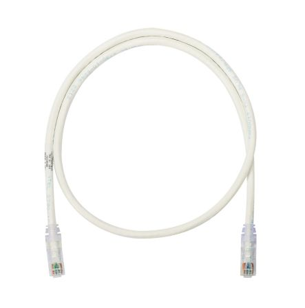 Патч-корд UTP кат.6, 2м, RJ45-RJ45, белый, Onetech (NK6PC2MY)