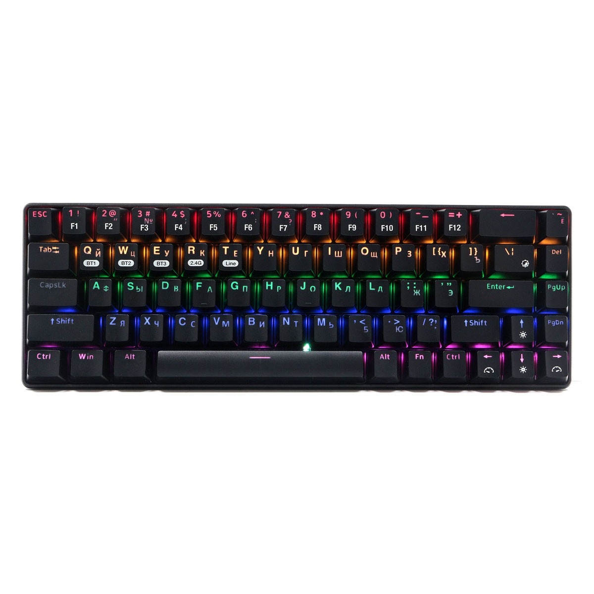 Клавиатура Gembird KBW-G500L, Bluetooth / USB, черный