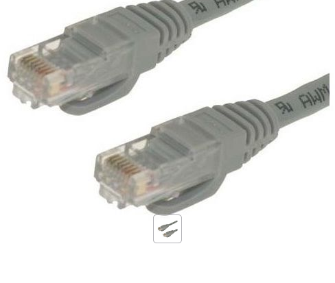 Патч-корд UTP кат.5e, 7м, RJ45-RJ45, серый, NINGBO (840926)