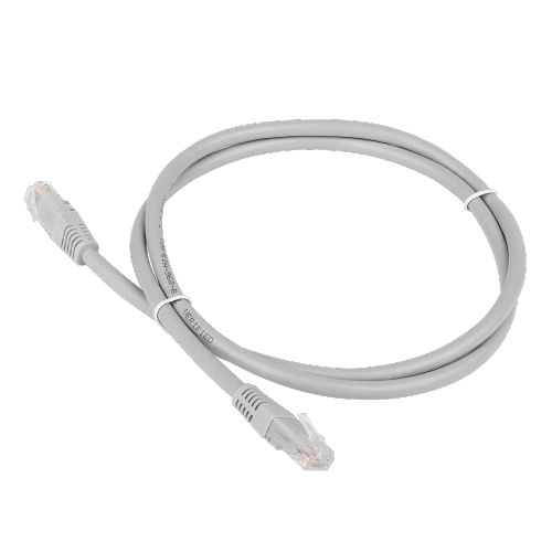 Патч-корд UTP кат.5e, 7м, RJ45-RJ45, серый, TWT ( TWT2-45-45-7.0-GY)